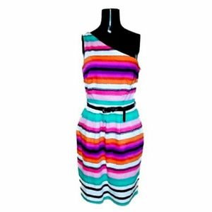 London Times 1-Shoulder Dress 👗